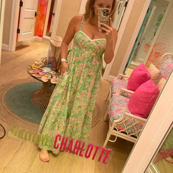 chinese dress ladies Women's UPF 50+ Kaden Chillylilly Maxi Dress in Pink